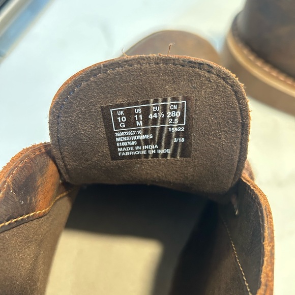 Clarks Bushacre 3 Chukka Boot- brown size 11M - Picture 5 of 7